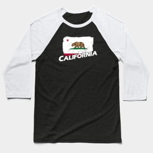 California flag Baseball T-Shirt